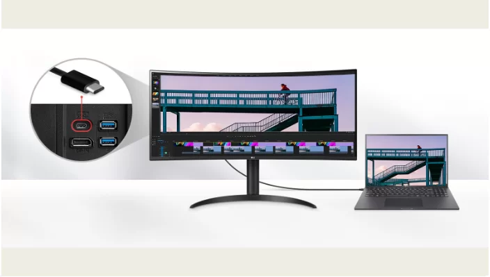 HTT - Màn Hình LG UltraWide 34WR55QK-B