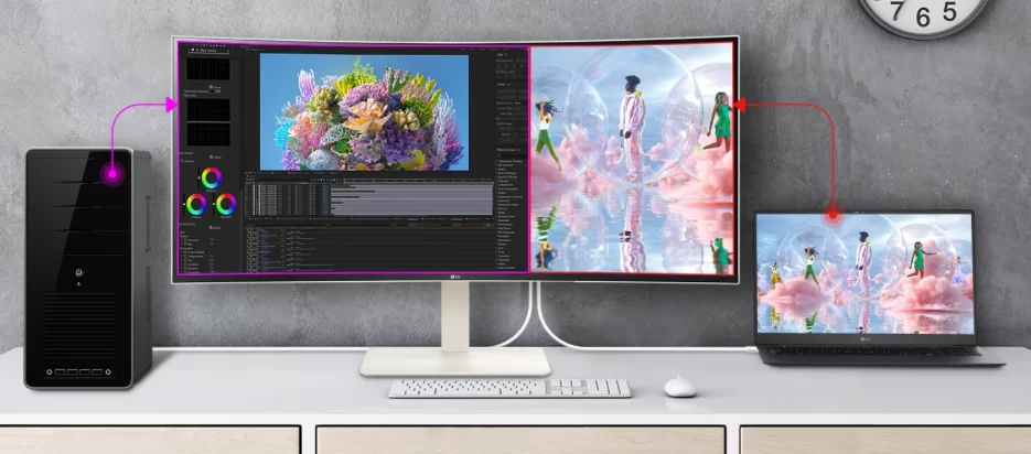 HTT - Màn Hình LG UltraWide 38WR85QC-W