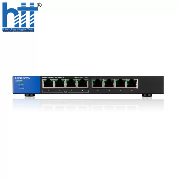 HỢP THÀNH THỊNH - Switch Linksys LGS108P - PoE