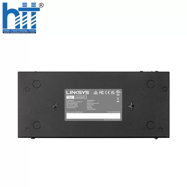 HTT - Switch Linksys LGS310MPC-EU (8 cổng 1G PoE RJ45 + 2 cổng quang 1G SFP)