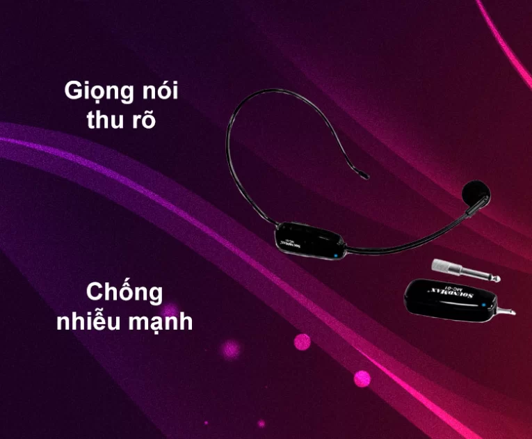 HỢP THÀNH THỊNH - Micro không dây Soundmax MC-01