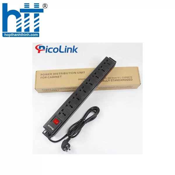 HTT - Thanh nguồn PDU Đa năng 8 ổ cắm 10A