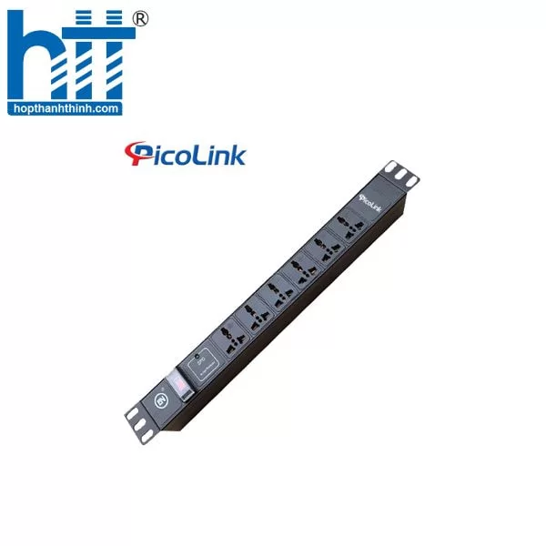 Hợp Thành Thịnh - Thanh nguồn PDU chống sét Đa năng 6 ổ cắm