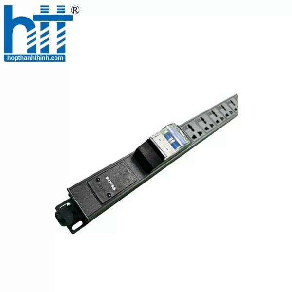 Hợp Thành Thịnh -Thanh nguồn PDU Đa năng 12 ổ cắm 32A dùng cho tủ mạng C19 dọc