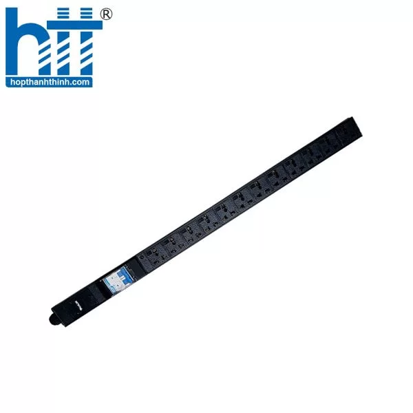 Hợp Thành Thịnh -Thanh nguồn PDU Đa năng 12 ổ cắm 32A dùng cho tủ mạng C19 dọc