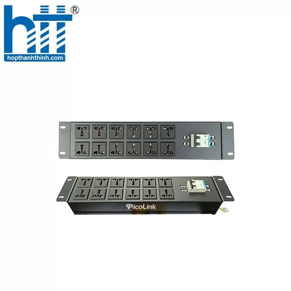 Hợp Thành Thịnh -Thanh nguồn PDU Đa năng 12 ổ cắm 32A dùng cho tủ mạng C19
