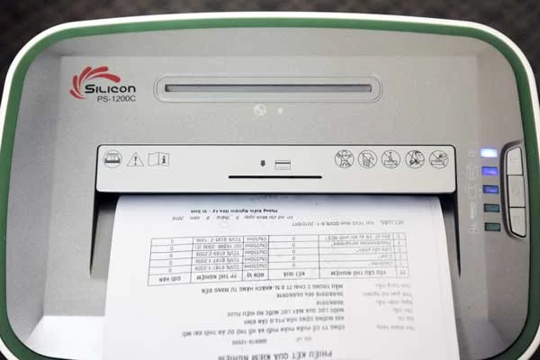 Máy hủy tài liệu Silicon PS-1200C