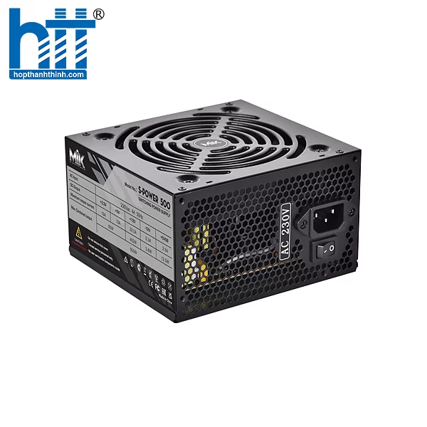 Hợp Thành Thịnh - Nguồn MIK S-Power 500 (500W | Non-modular)
