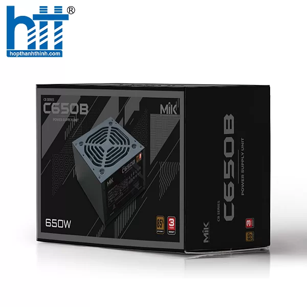 Hợp Thành Thịnh - Nguồn MIK S-Power C650B (650W | Non-modular)