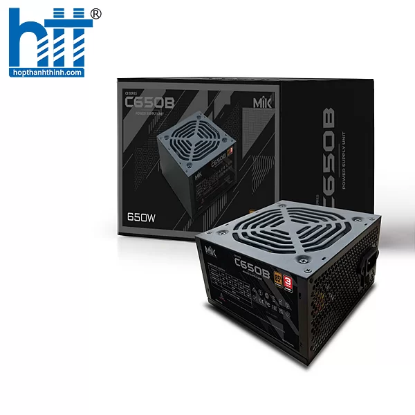 Hợp Thành Thịnh - Nguồn MIK S-Power C650B (650W | Non-modular)