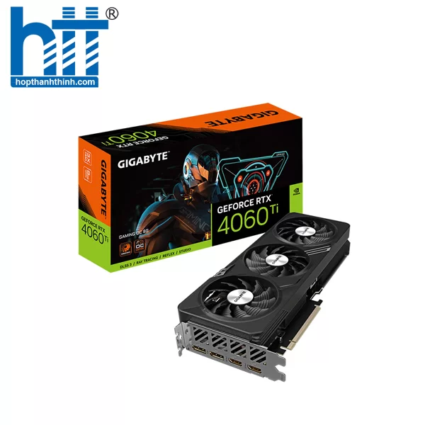Hợp Thành Thịnh - Card Màn Hình GIGABYTE GeForce RTX 4060 Ti GAMING OC 8G (GV-N406TGAMING-OC-8GD)