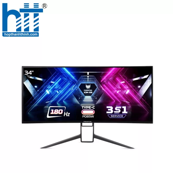 HTT - Màn hình Acer Predator X34GS UM.CX0SV.S01 34 inch Ultrawide QHD IPS 144Hz Cong