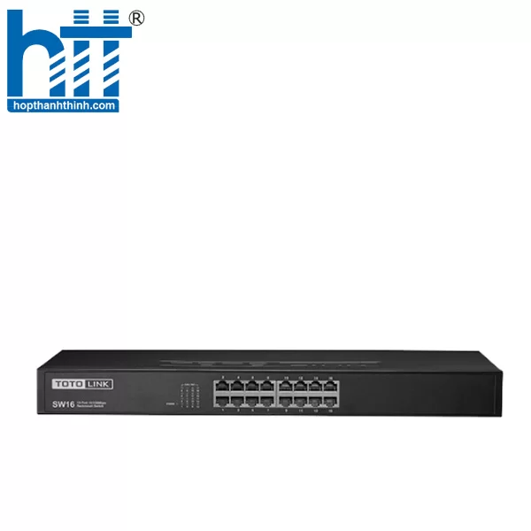 Hợp Thành Thịnh - Switch TOTOLINK SW16 16 cổng tốc độ 10/100Mbps