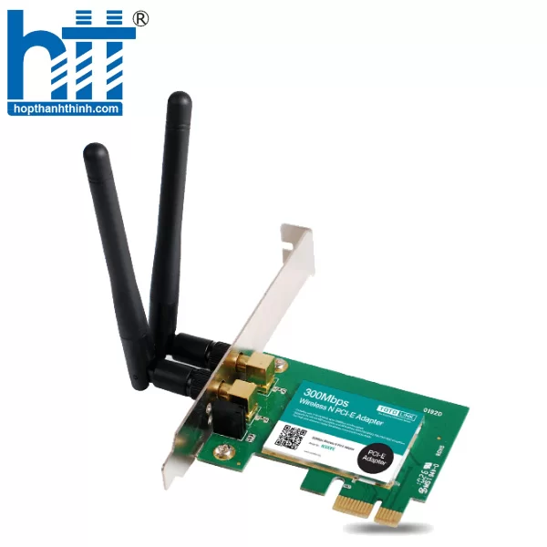 HTT - Card Wi-Fi PCI-E TOTOLINK N300PE chuẩn N tốc độ 300Mbps