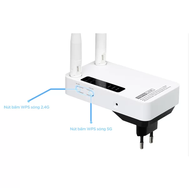 HTT - Thiết bị mở rộng sóng Totolink Wi-Fi EX1200 V2