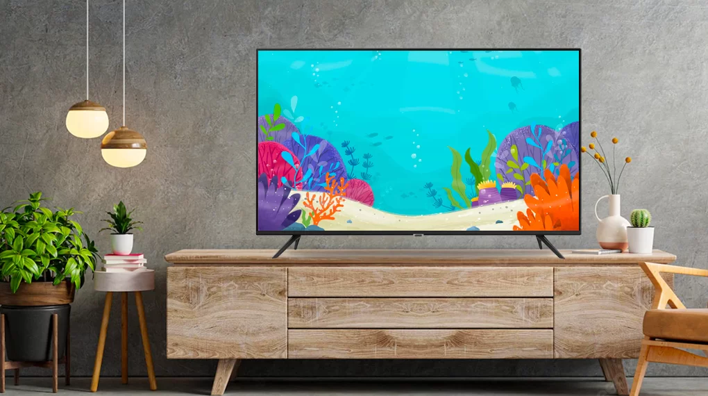Smart Tivi Samsung 4K 50 inch UA50AU7002 - Thiết kế Smart Tivi Samsung 4K 50 inch UA50AU7002 - Thiết kế
