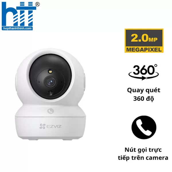 HỢP THÀNH THỊNH - Camera ip wifi EZVIZ CS-H6C Pro (1080P 2MP/ Quay quét)