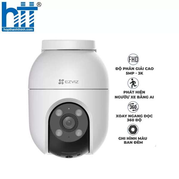 HỢP THÀNH THỊNH - Camera WiFi EZVIZ C8C 3K (5MP, Quay quét thông minh)