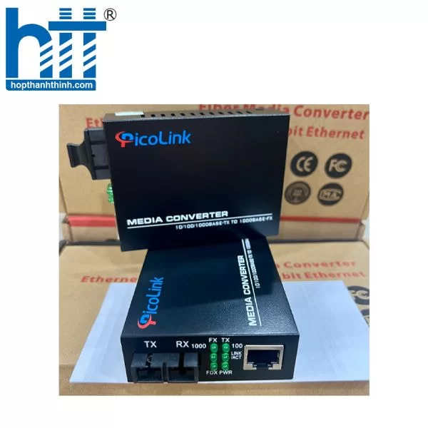 Hợp Thành Thịnh - Bộ chuyển đổi converter quang điện PicoLink 2 sợi