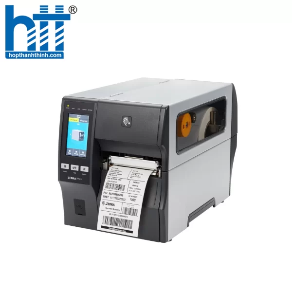 HỢP THÀNH THỊNH - Máy in mã vạch Zebra công nghiệp ZT411 600dpi