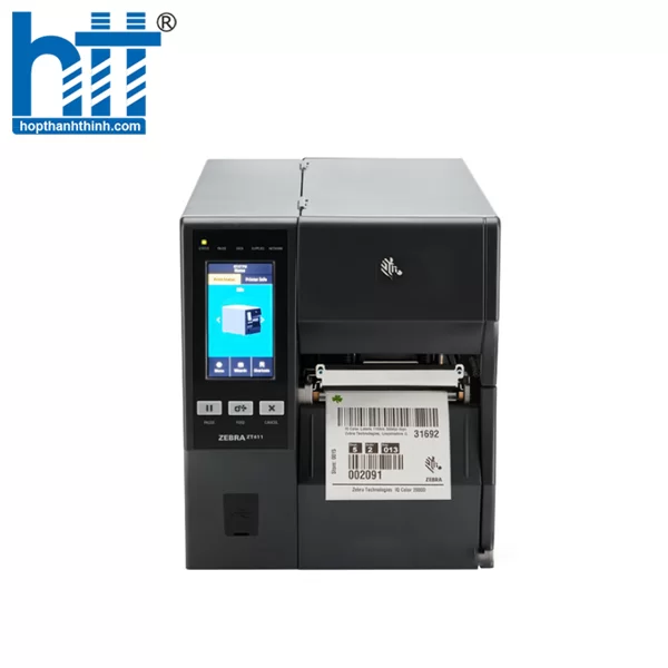 HỢP THÀNH THỊNH - Máy in mã vạch Zebra công nghiệp ZT411 600dpi