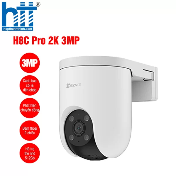 HỢP THÀNH THỊNH - Camera WiFi EZVIZ CS-H8C Pro 2K 3MP