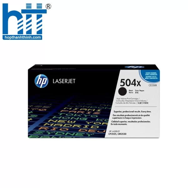 Hợp Thành Thịnh - Mực in HP 504X High Yield Black