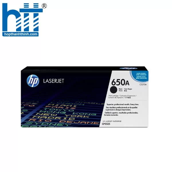 Hợp Thành Thịnh - Mực in HP 650A Black Original
