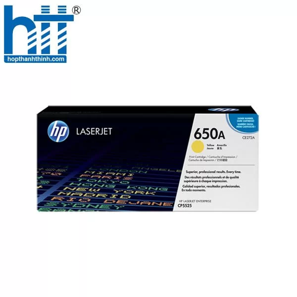 Hợp Thành Thịnh - Mực in HP 650A Yellow Original