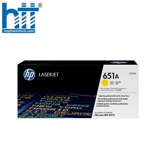 Hợp Thành Thịnh - Mực in HP 651A Yellow Original