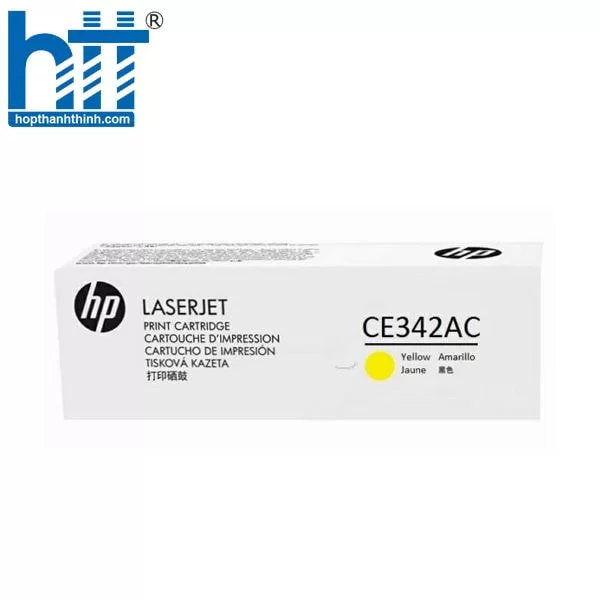 Hợp Thành Thịnh - Mực in HP CE342AC Yellow Contract