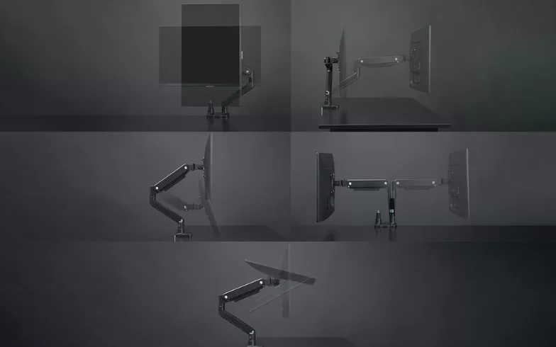 GEARVN Giá treo màn hình Human Motion M8 Đen