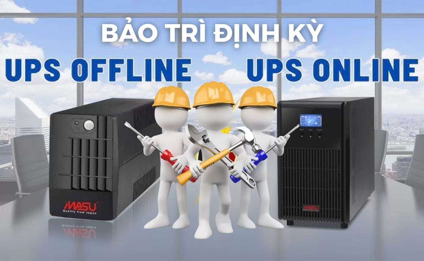Hợp Thành Thịnh - So Sánh UPS Offline và UPS Online