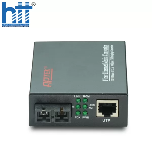 HỢP THÀNH THỊNH - Bộ chuyển đổi Quang 100M Single Mode APTEK AP100-20