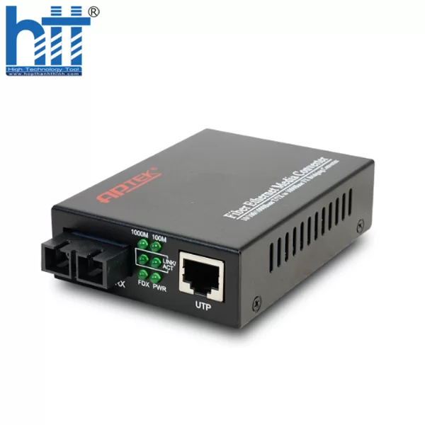 HỢP THÀNH THỊNH - Bộ chuyển đổi quang Gigabit đơn mode APTEK AP110-20