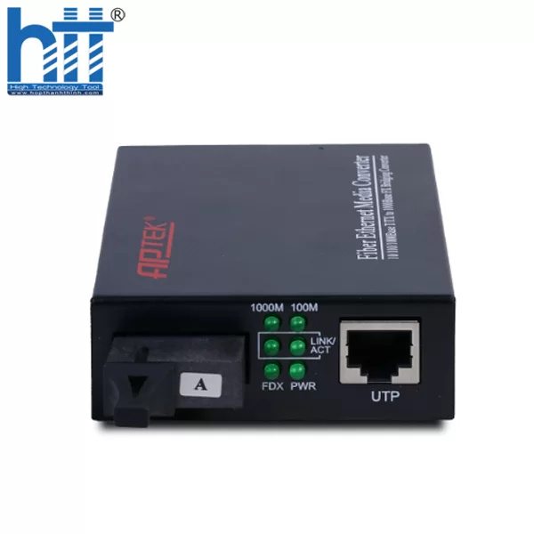HỢP THÀNH THỊNH - Bộ chuyển đổi quang Gigabit đơn mode APTEK AP1113-20A