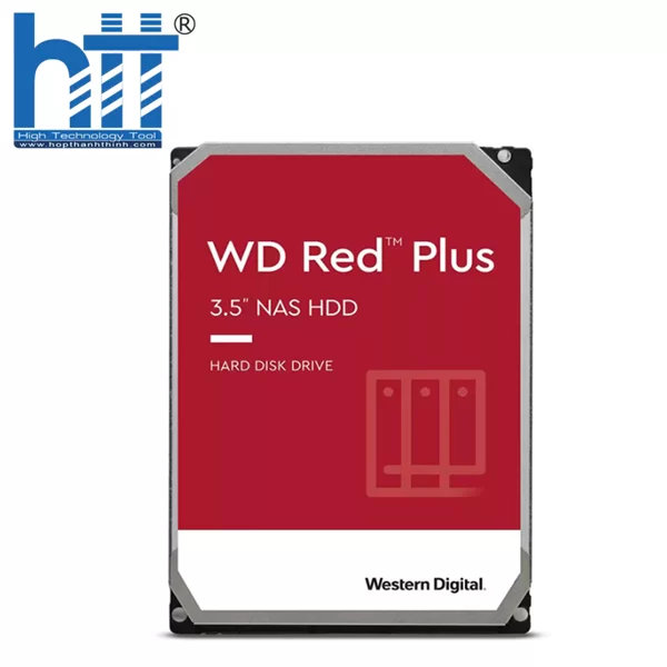 HỢP THÀNH THỊNH - Ổ cứng Western Digital Red Plus 4TB  WD40EFPX