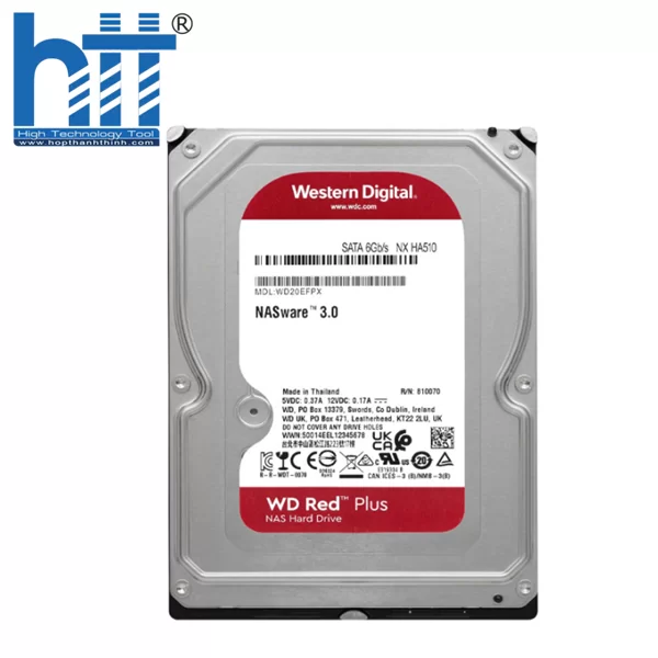HỢP THÀNH THỊNH - HDD Western Digital 2TB Red Plus WD20EFPX