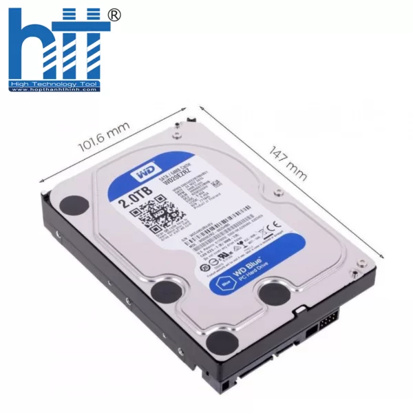 HỢP THÀNH THỊNH - Ổ cứng Western Digital Blue 2TB 5400RPM WD20EARZ