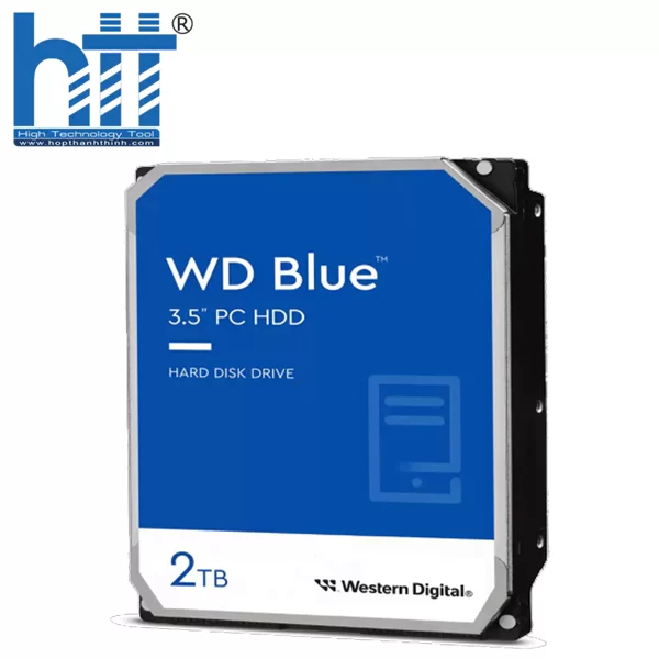 HỢP THÀNH THỊNH - Ổ cứng Western Digital Blue 2TB 5400RPM WD20EARZ