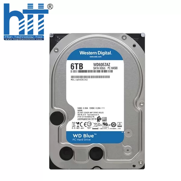 HỢP THÀNH THỊNH - Ổ cứng Western Digital Blue 6TB WD60EZAZ