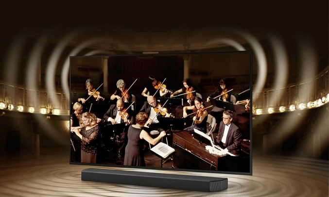 Smart Tivi Samsung 4K 65 inch UA65AU7700KXXV -
