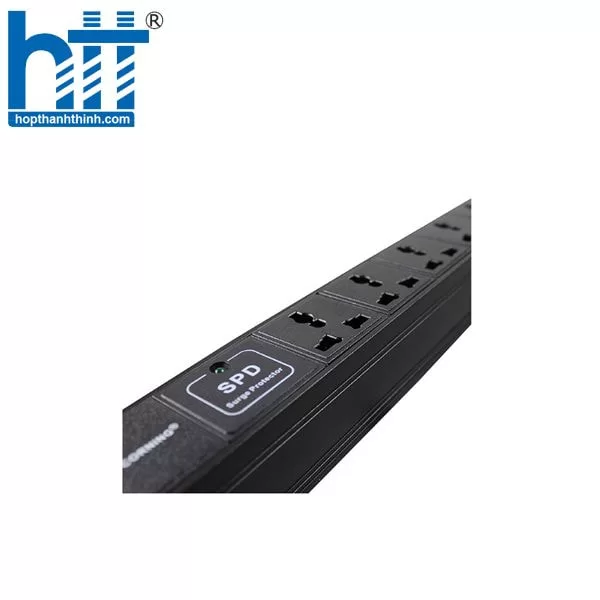 Hợp Thành Thịnh - Thanh nguồn PDU chống sét Đa năng 6 ổ cắm 32A