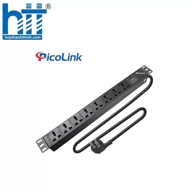 Hợp Thành Thịnh - Thanh nguồn PDU chống sét Đa năng 8 ổ cắm