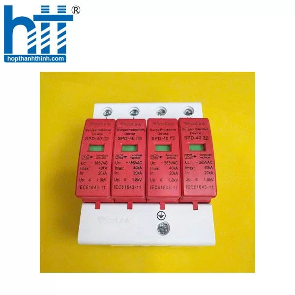 Hợp Thành Thịnh - Thiết bị chống sét lan truyền  AC 4P 40kA