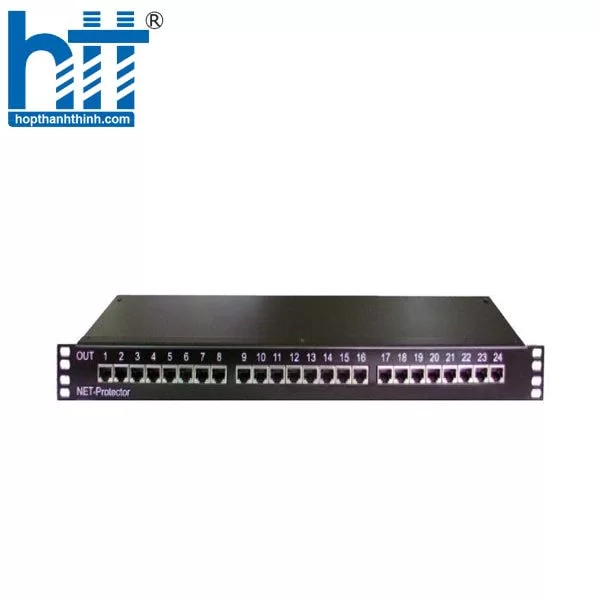 HTT - Thiết bị chống sét mạng lan 24 Port