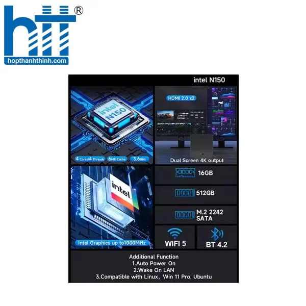 Hợp Thành Thịnh - Mini PC AOC N150