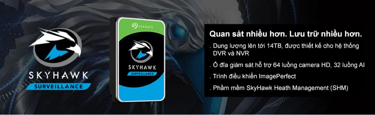 Ổ cứng HDD Seagate SkyHawk 4TB