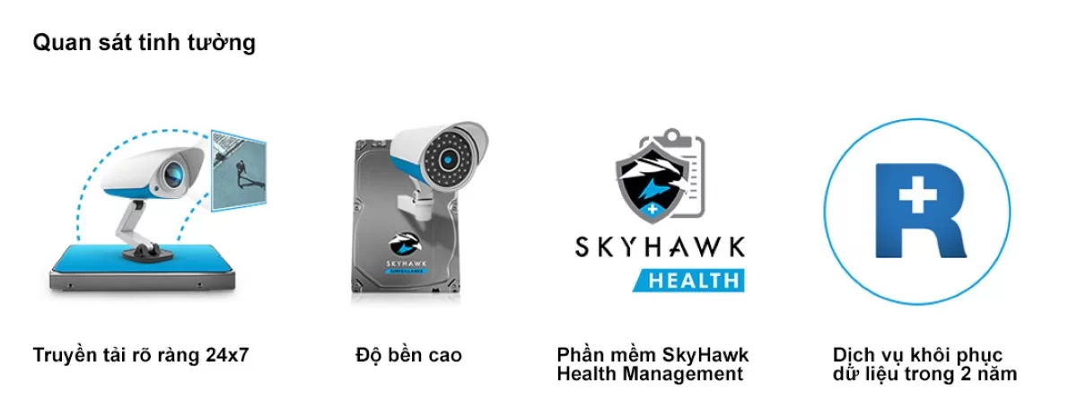 Ổ cứng HDD Seagate SkyHawk 4TB