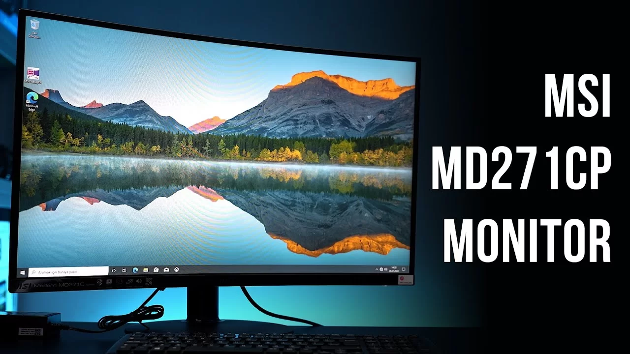 HTT - Màn hình MSI Modern MD271CP 27 inch FHD VA 75Hz Cong